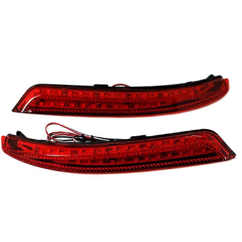 2 Led-rückstrahler Für Die Hintere Stoßstange, Rote Brems-/stopplichter, Fahrzeugsignalisierung, Verkehrssicherheitszubehör