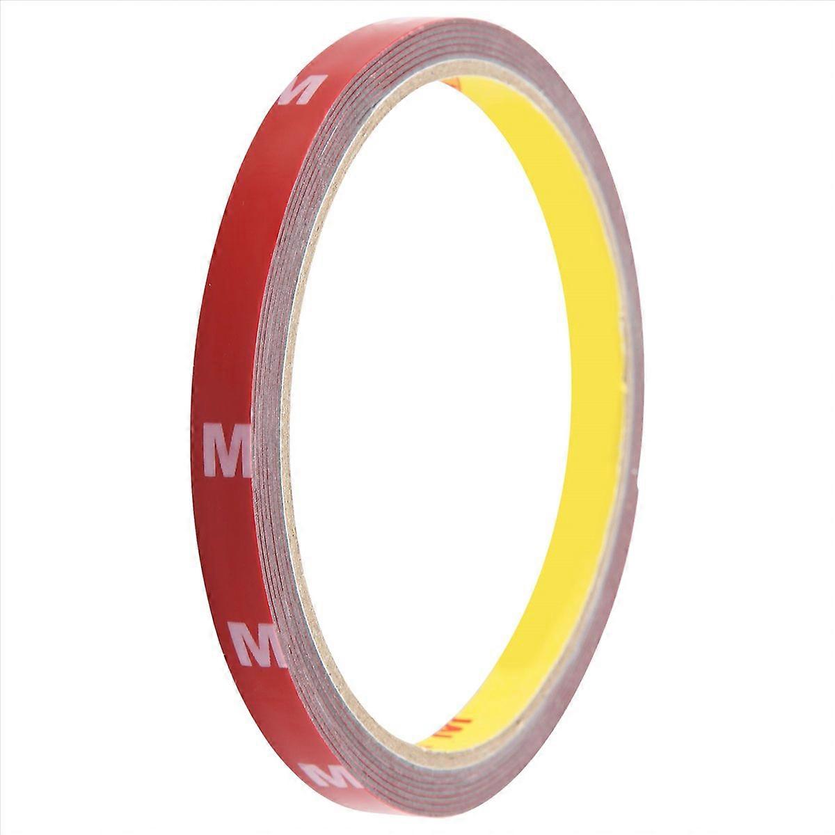 Rotes Doppelseitiges Schaumstoffklebeband, 8 Mm, Extra Stark, Für Hohe Beanspruchung Geeignet
