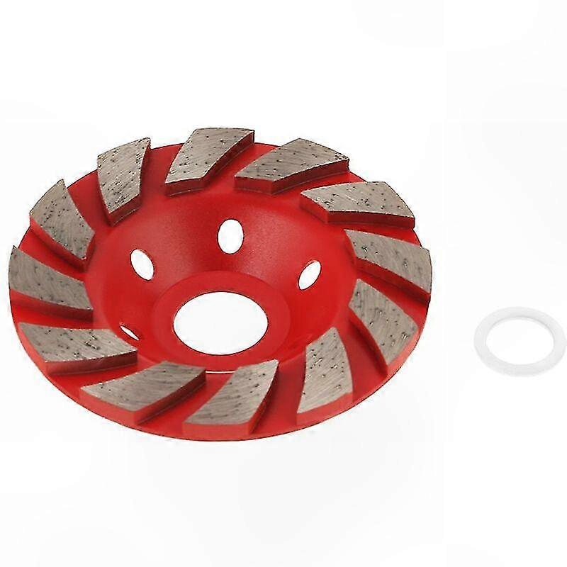 100-mm-diamantschleifscheibe Zum Polieren Von Granit, Stein, Beton Und Keramik (rot)