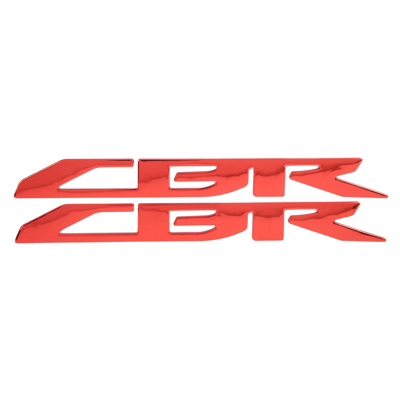 2 Motorradaufkleber Aus Weichem Kunststoff Für Honda Cbr 250r, 250rr, 500r, 650r, 650f, 954, Rote Dekoration