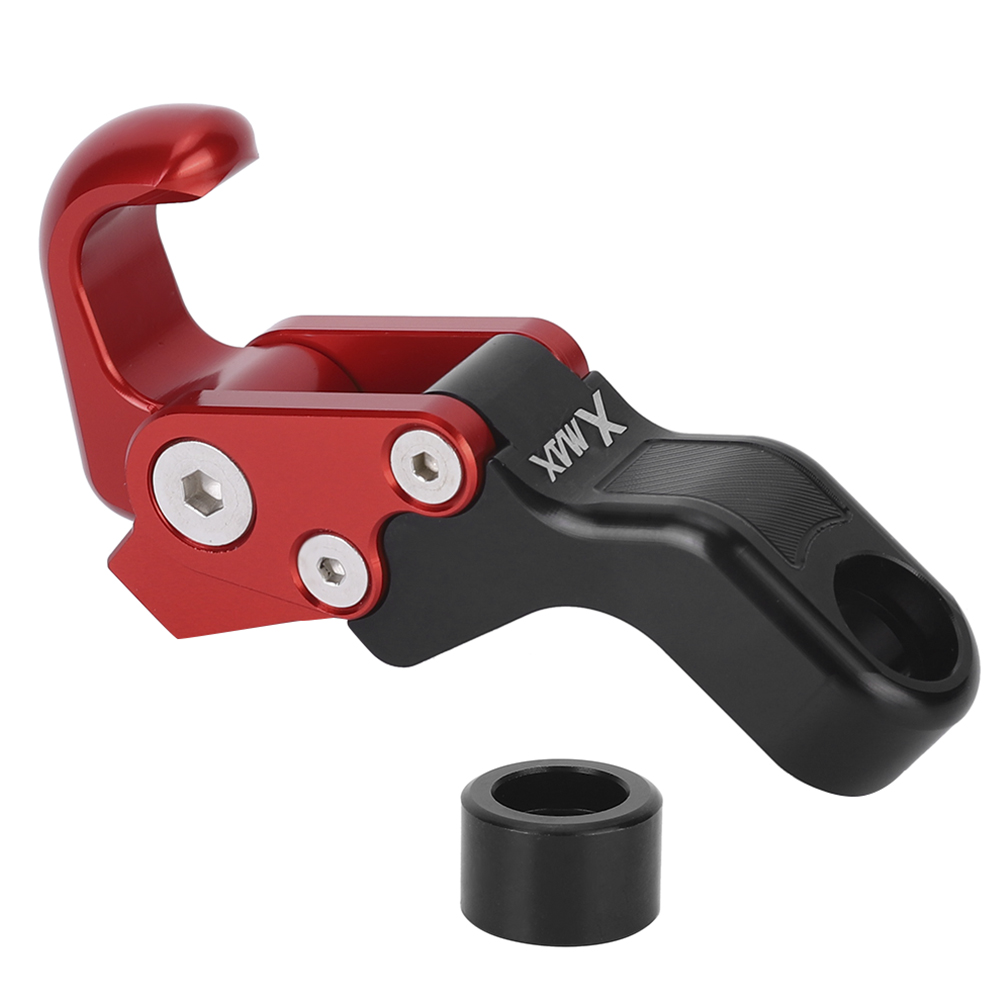 Motorradhelmhaken Aus Aluminiumlegierung, Gepäckträger Kompatibel Mit Yamaha Xmax300/xmax250, Rote Farbe