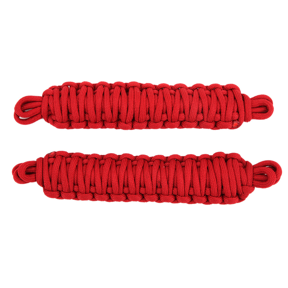 2 Türsicherheitsgurte Für Jeep Wrangler Tj (1997–2006), Rotes Aufprallschutz-begrenzerseil