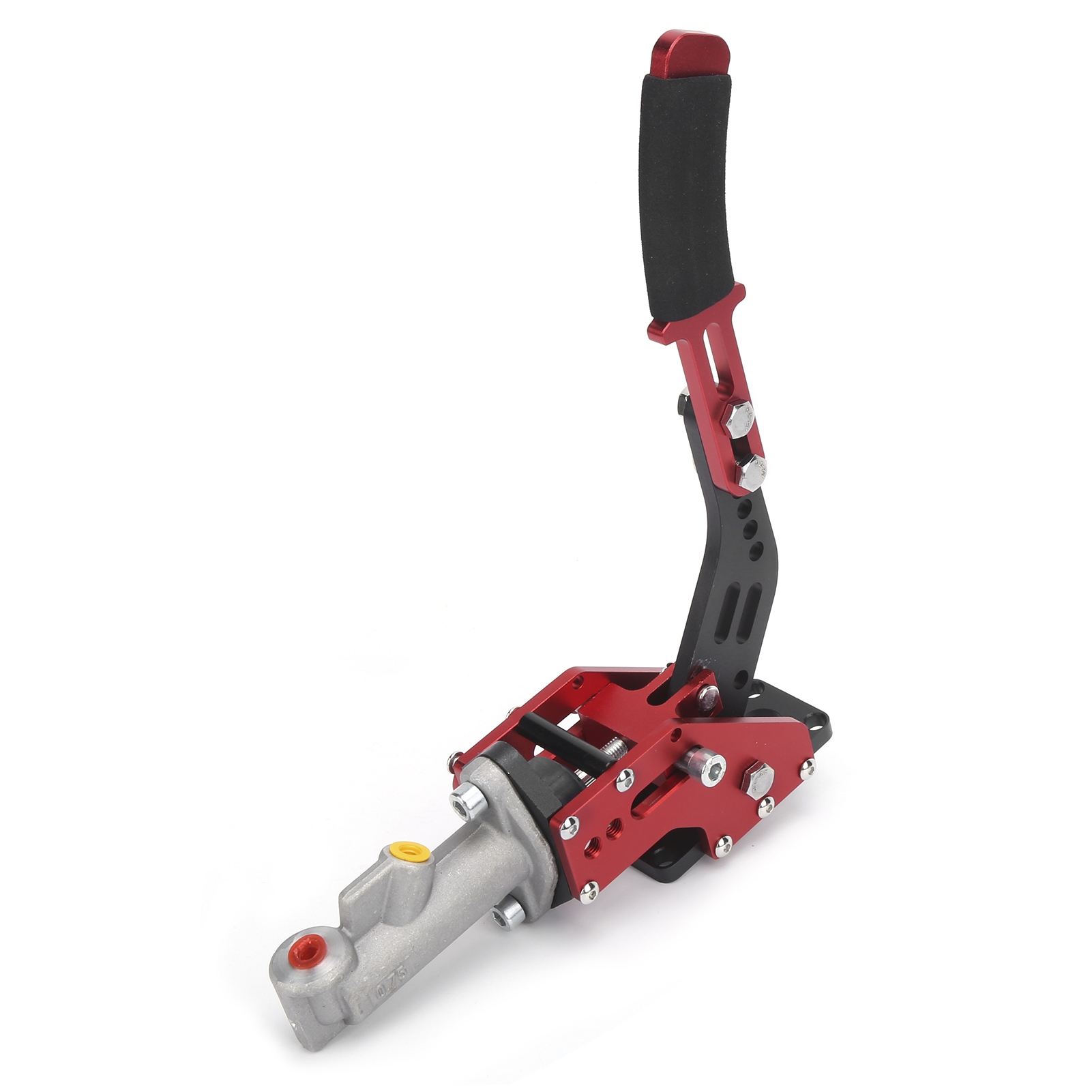 Rote Hydraulische Rennhandbremse Aus Aluminium Mit Schaumstoffgriff, Universelle Modifikation
