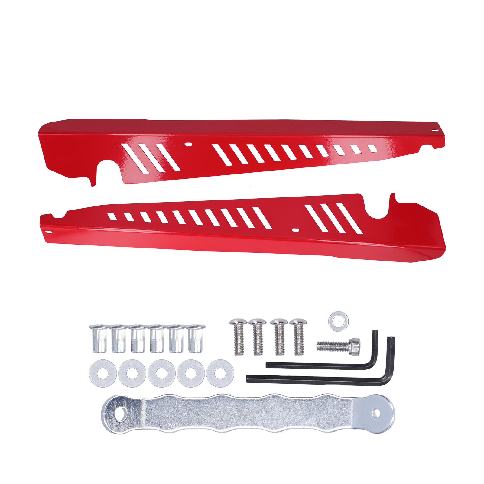 Kotflügel Aus Aluminiumlegierung Mit Befestigungsmaterial, Passend Für Wrx Und Sti 2015–2020, Rot