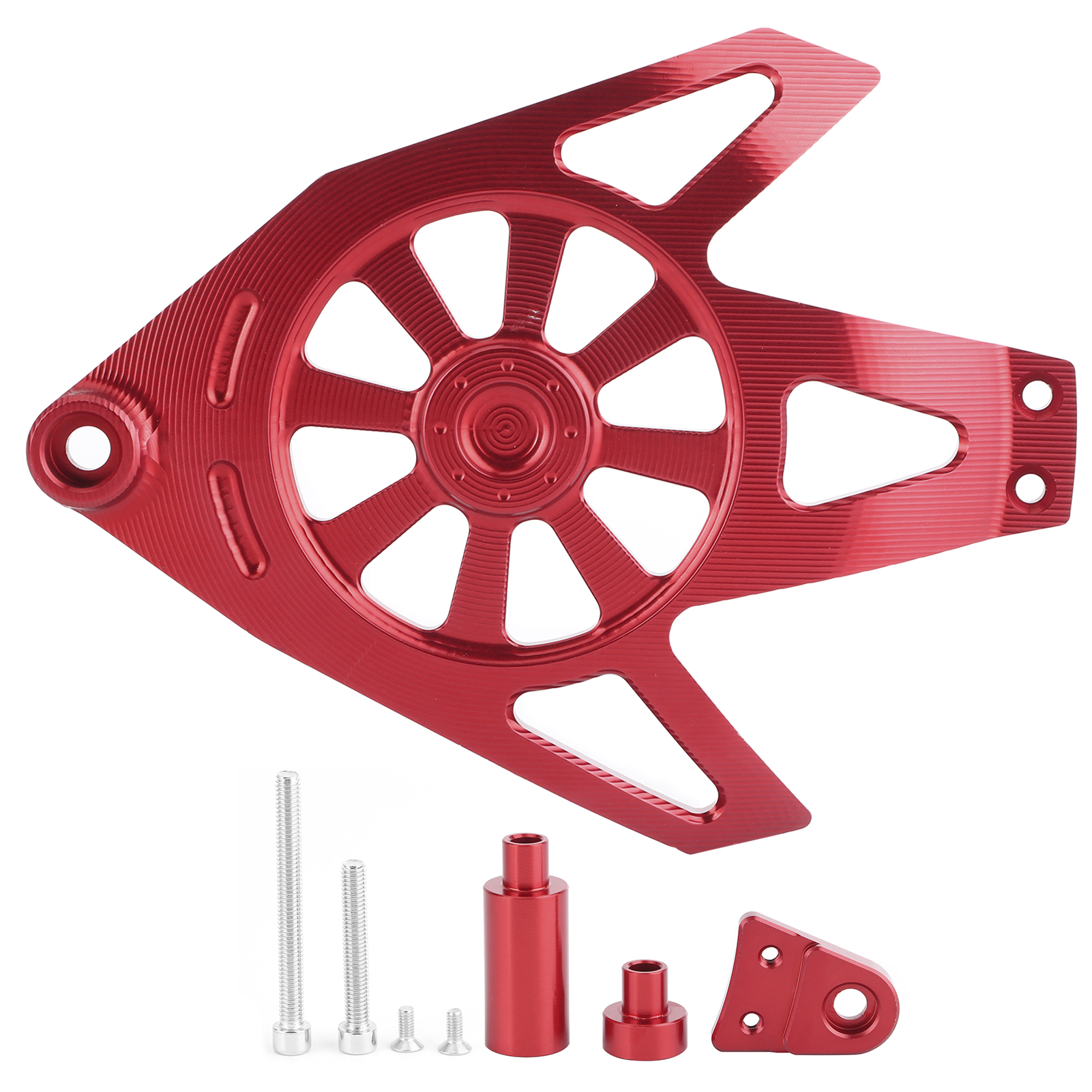 Motorabdeckung, Statorschutz, Sturzpad Kompatibel Mit Yamaha Nvx/aerox 155 2015-2019, Rot.