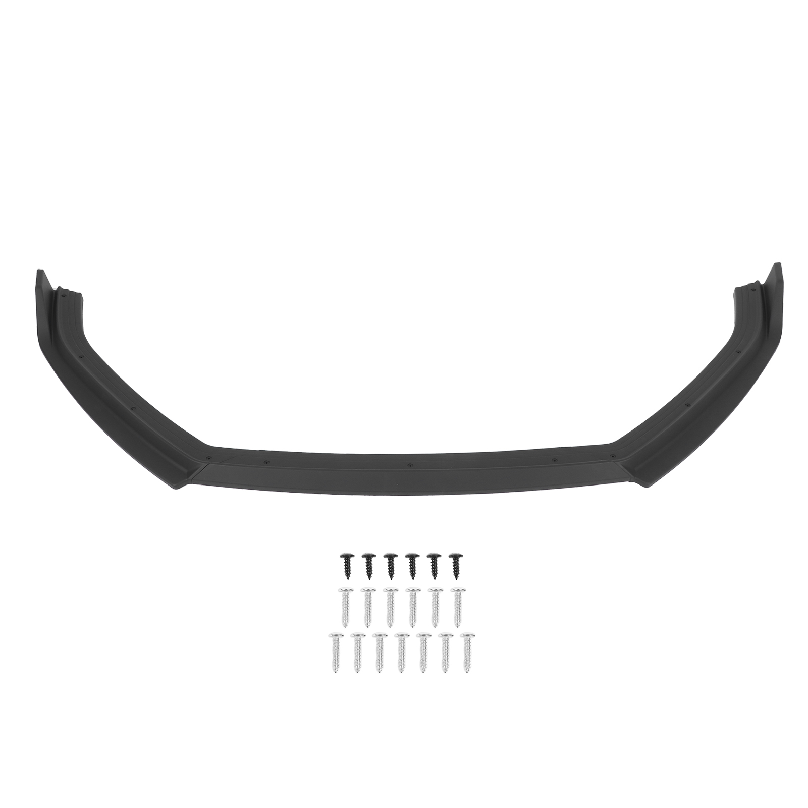 K·seek Design 3-teiliger Frontstoßstangen-spoilerlippensatz In Mattschwarz Für Vw Mk5 6c Facelift 2015-2017