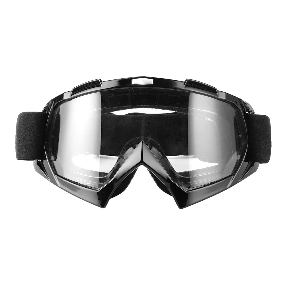 Wind- Und Staubdichte Sportbrille Mit Helm Für Offroad-motorradfahren Und Autofahren Im Freien (schwarz)