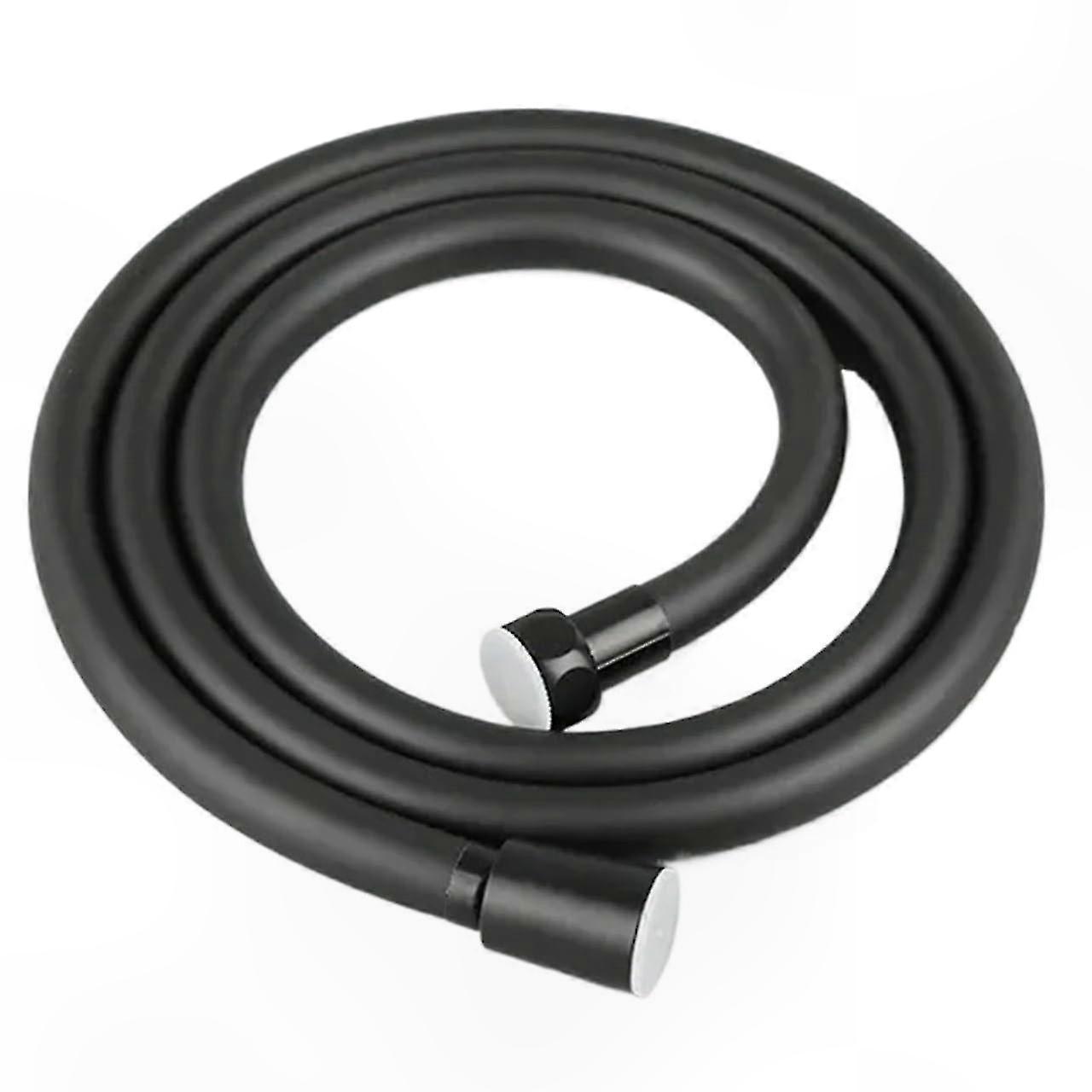 300 Cm Langer, Schwarzer, Flexibler Duschschlauch – Verdrehungsfreier Badezimmerschlauch, Tragbares Pvc-zubehör, Knotenresistent