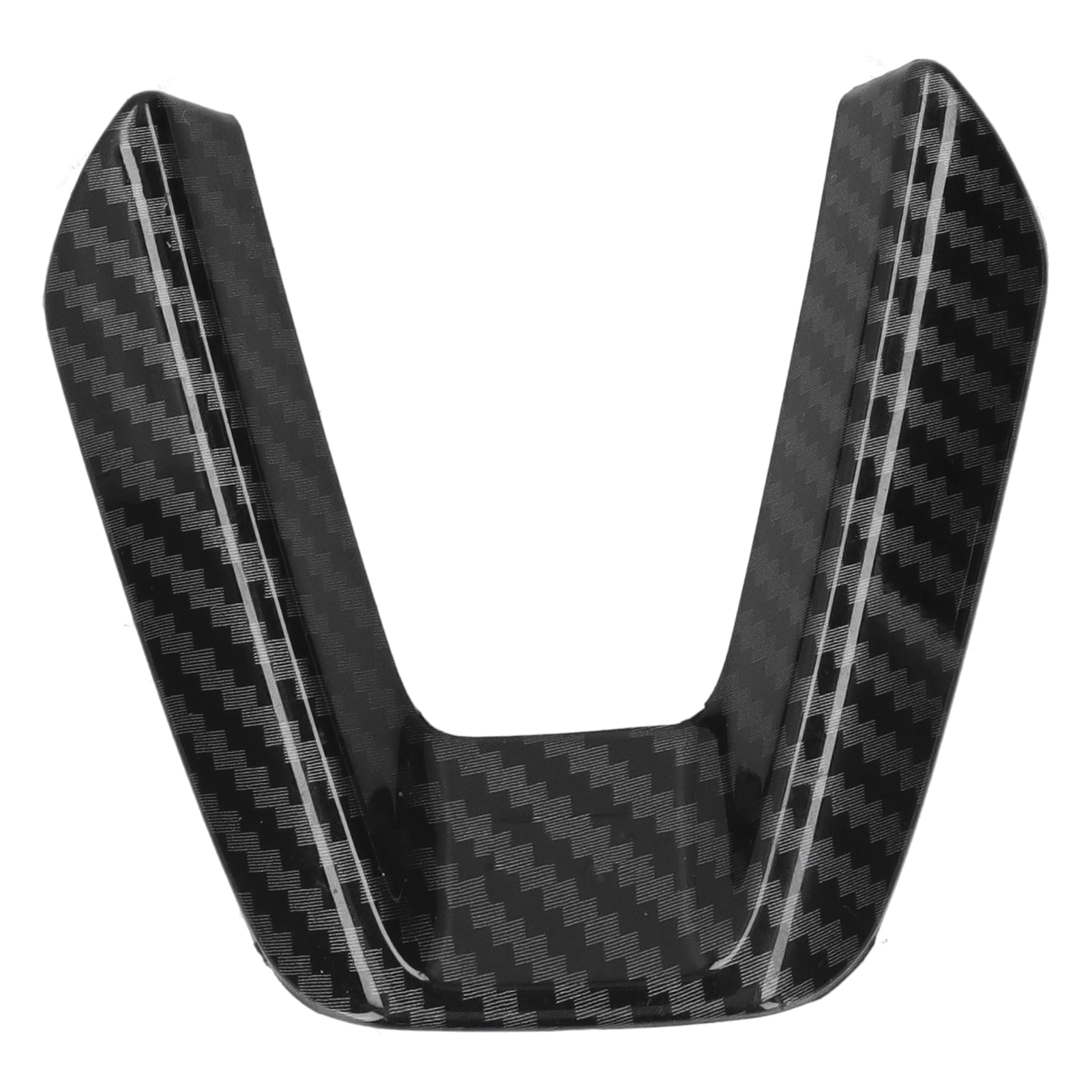 Interieurleisten-aufkleber Für Das Lenkrad, Passend Für Mazda 3 Axela/cx-4/cx-5, Glänzend Schwarz, Carbonfaser-optik