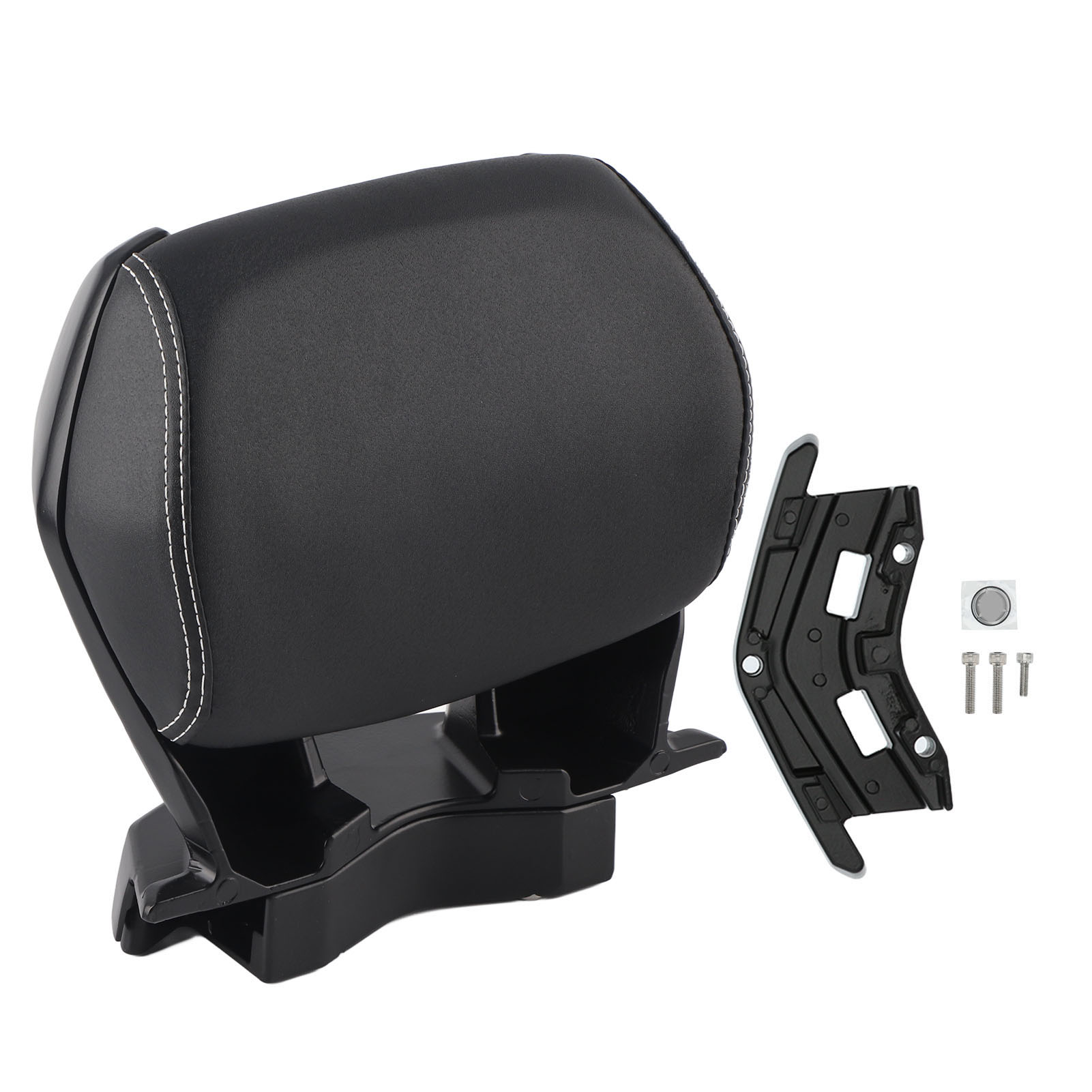 Schwarze Motorrad-rückenlehne Aus Pu-leder Für Yamaha Nmax155 (2020), Komfortkissen