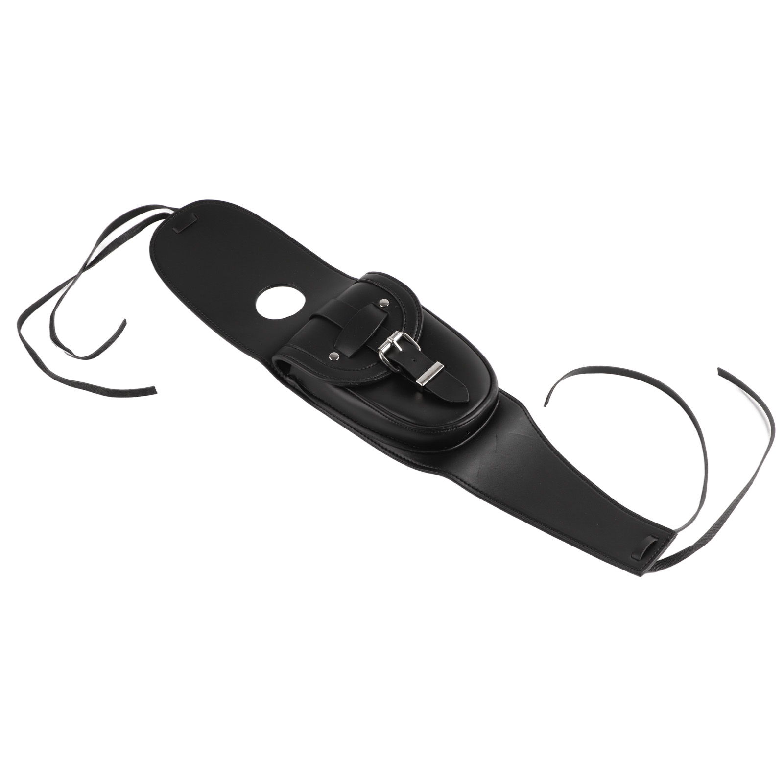 Motorradtankabdeckung Aus Pu-leder, Schützende Latztasche Für Xl 883 1200, Verstellbare Tanktasche, Universelle Schwarze Tasche