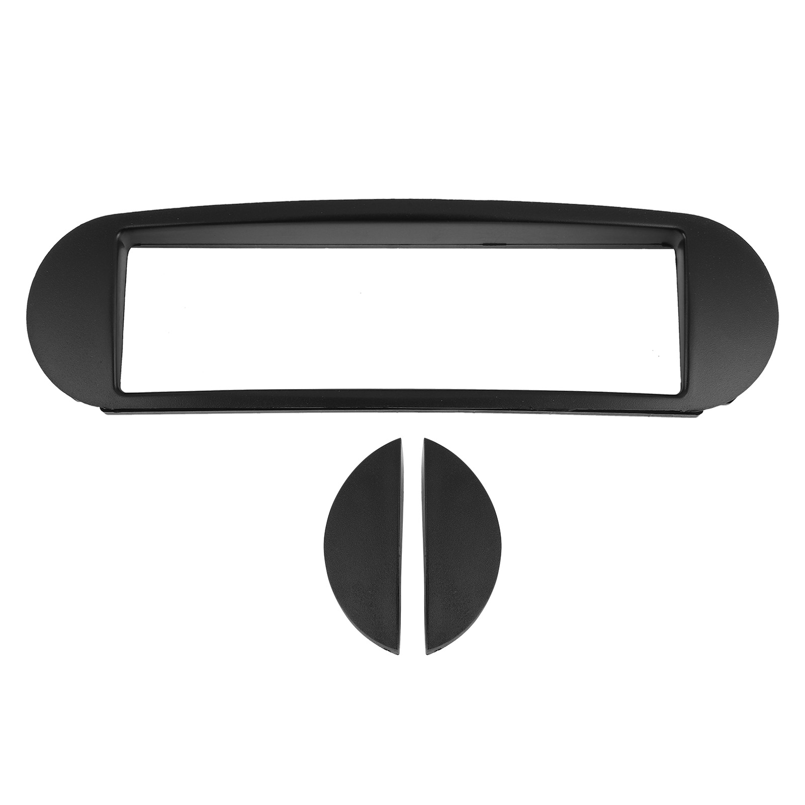 1-din-autoradio-einbaurahmen, Stereoanlage Mit Cd-, Mp3- Und Dvd-player, Schwarzer Autoinnenraumeinsatz