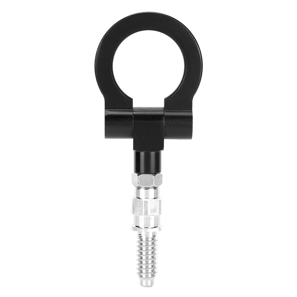 Cnc-gefräster Abschlepphaken Für Europäische Fahrzeuge, Kompatibel Mit 3er Bmw E90 E91 E92 E46 E36 E39 (schwarz)