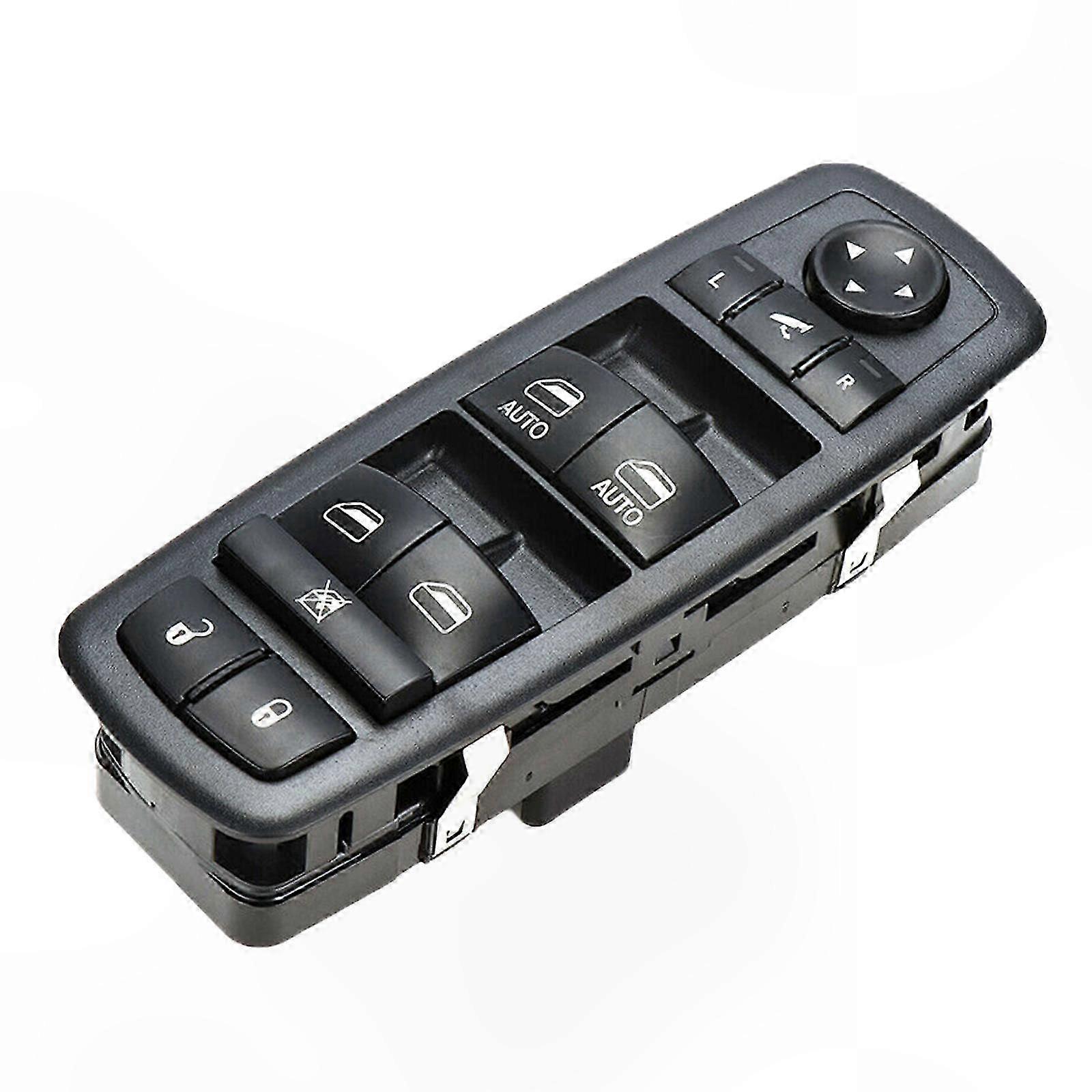 Fensterheberschalter Fahrerseite Für Grand Caravan 2012-2019, Kompatibel Mit 68110872aa Und 04602536af, Elektrische Fensterhebersteuerung, Oem-ersatzteil, Schwarz, Einfache Montage.