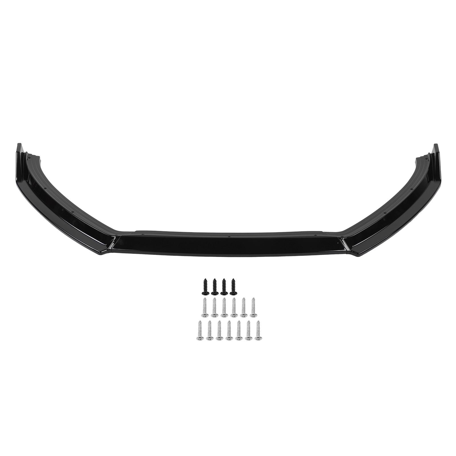 K·seek Design 3-teiliger Frontstoßstangen-lippensplitter Passend Für Mk5 6r Standard Vor-facelift 2009-2014 (glänzend Schwarz)