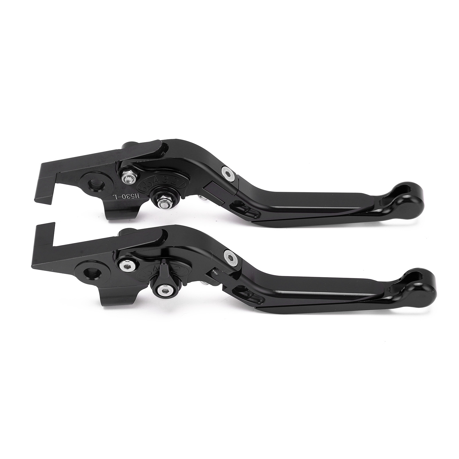 Cnc-gefräster, Verstellbarer Kupplungs- Und Bremshebel Aus Aluminiumlegierung Für Yamaha Tmax 530 2012-2019, Schwarz, Ersatzteil.