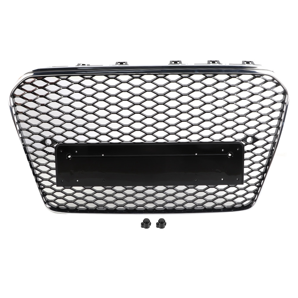Schwarzer Rs-frontgrill, Kompatibel Mit A5/s5 B8.5 (2012–2016), Autotuning-ersatzteil