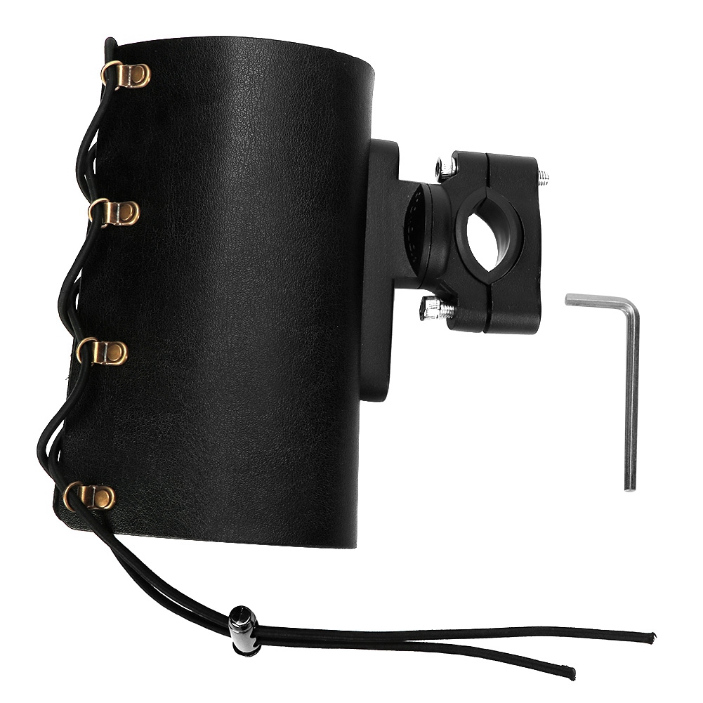Verstellbarer Halter Für Wasserflasche Oder Dose Am Motorrad, Schwarzer Becherhalter/getränkehalter