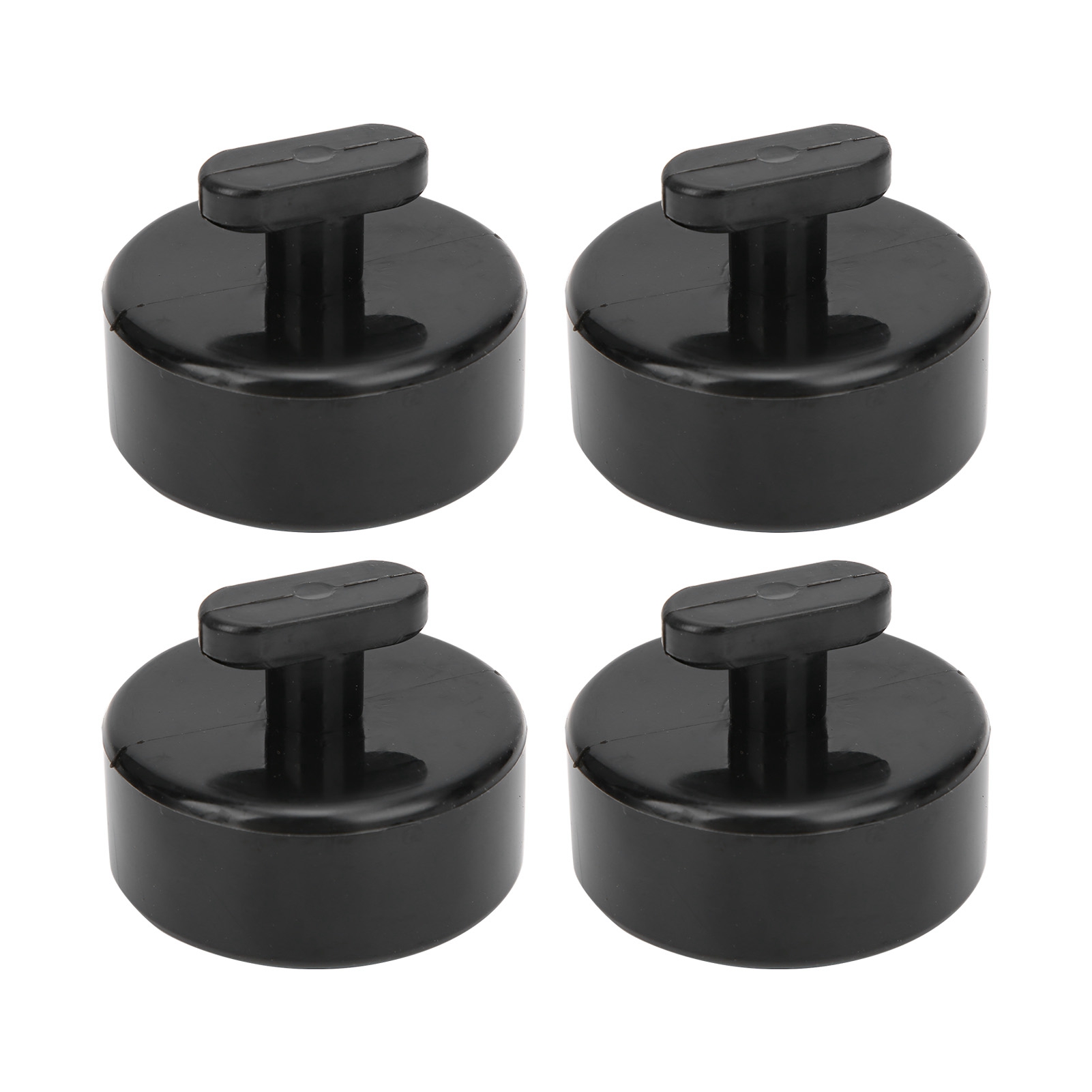 4 Schwarze Gummi-hebekissen Für Wagenheber, Hebezubehör Kompatibel Mit Corvette C5 C6.