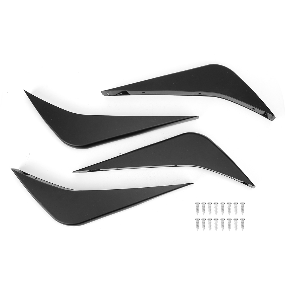 Heckstoßstangen-luftabweiser – Aerodynamisches Karosserie-kit Passend Für Die Corvette C7 (2014–2019) – Diffusorblende In Schwarz