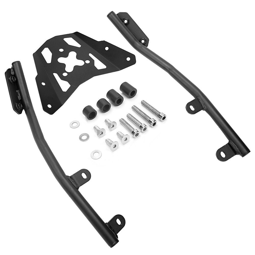 Gepäckträger Für Kawasaki Z650 (2017–2019), Schwarze Metallhalterung