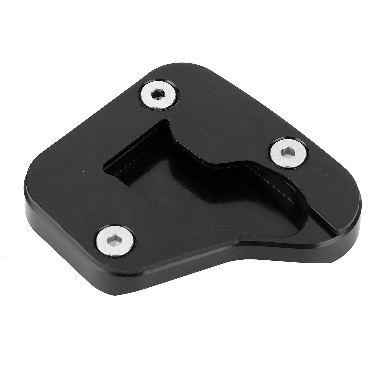 Seitenständer-verbreiterungsplatte Für Motorräder, Kompatibel Mit Suzuki Hayabusa Gsxr 1300r 2008-2019, Schwarz.