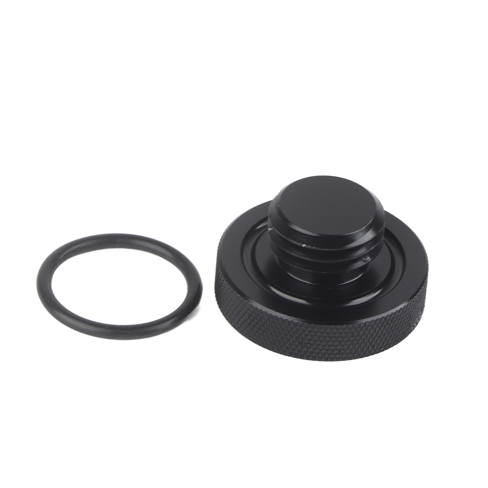 Öleinfülldeckel Aus Aluminiumlegierung, Schraubverschluss, Passend Für Scrambler Street Cup Black