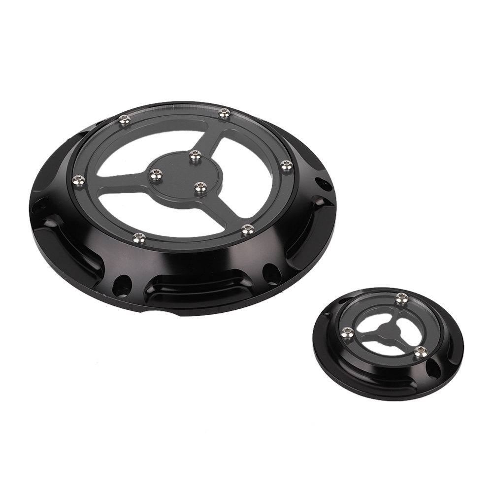 Derby Motorrad-steuergehäusedeckel Aus Aluminium, Satz Für Xl Xr 883 1200 (schwarz)