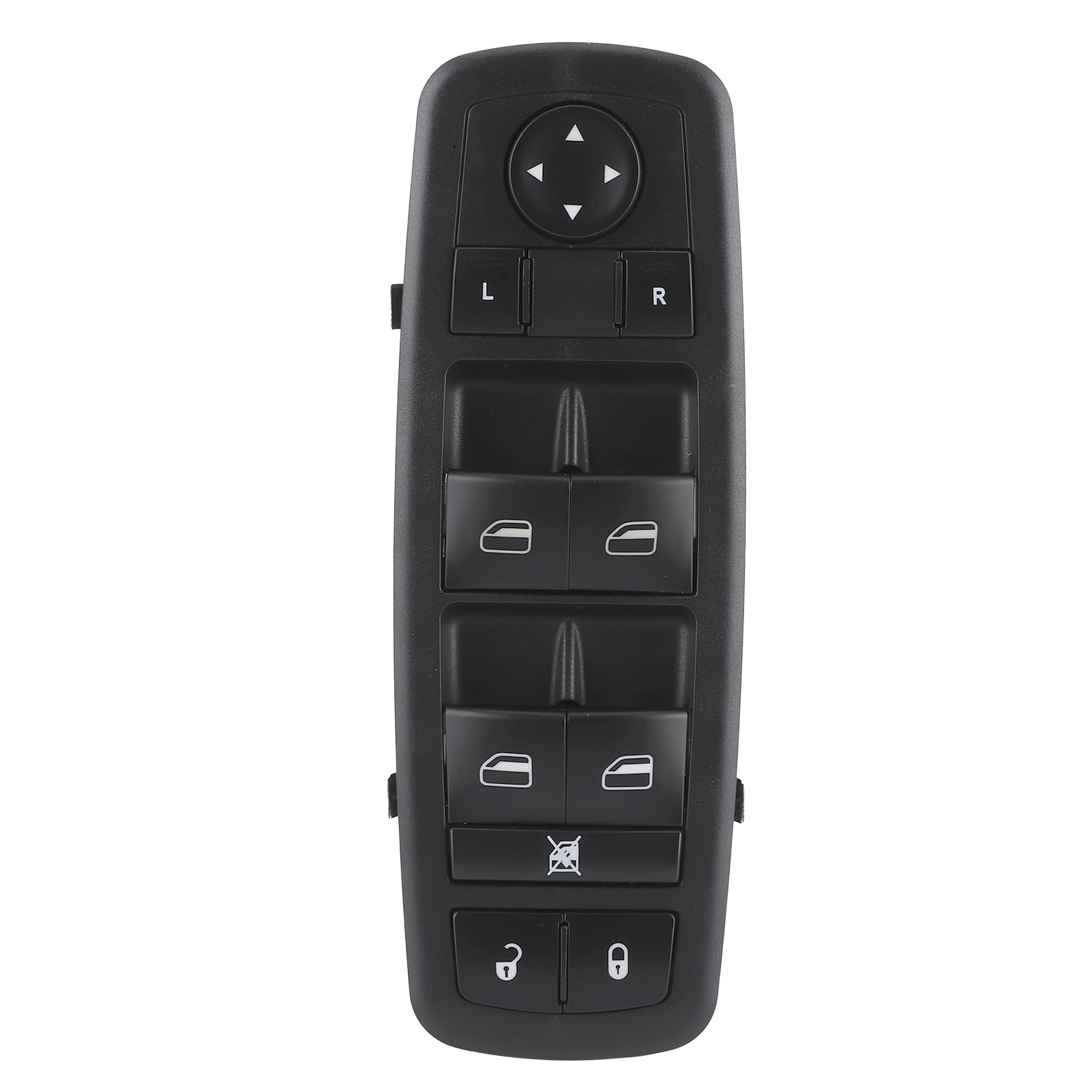 Fensterheberschalter Vorne Links 68039999aa, Mattschwarzer Knopf, Kompatibel Mit Dodge Grand Caravan/journey