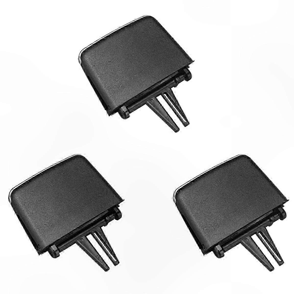 Set Mit 3 Lüftungsdüsen Für Das Armaturenbrett, Kompatibel Mit 2005-2012, Clip-befestigung, Fahrgastraum, Einfacher Austausch, Schwarze Ausführung, Unverzichtbares Autozubehör.