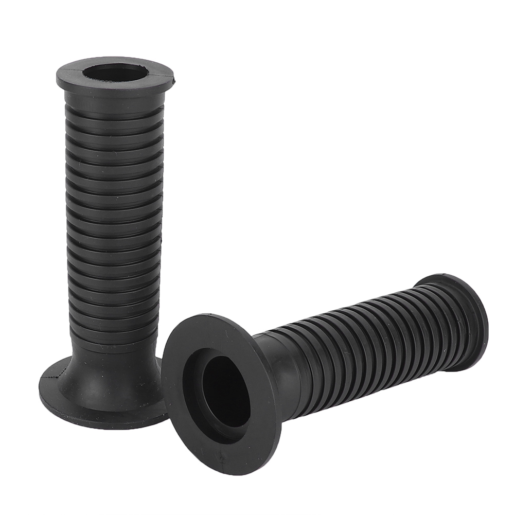 1 Paar Universelle Schwarze Motorradgriffe 25/28 Mm 1 Zoll Lenkerzubehör