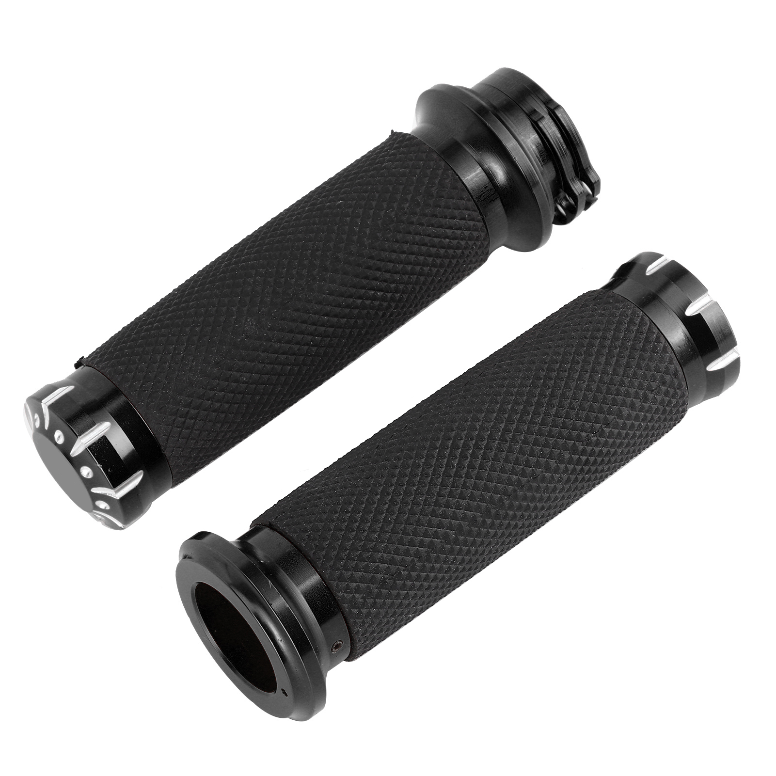 Motorradgriffe Aus Aluminiumlegierung Und Gummi, Passendes Zubehör Für Vrsc Xl Xr 96-13, Schwarz