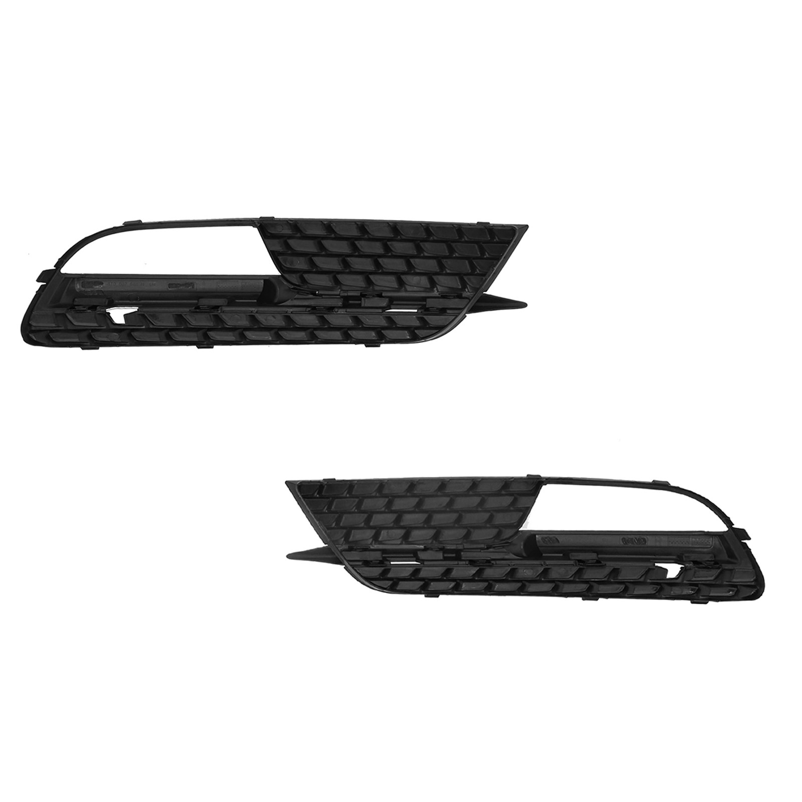 2 Stück Unterer Schwarzer Frontgrill 8t0 807 681 H Ersatz Links Rechts Kompatibel Mit A5 2012-2016