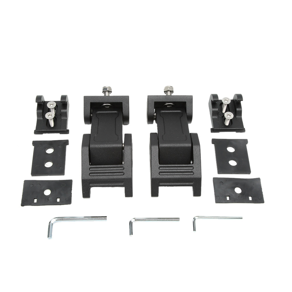1 Paar Schwarze Motorhaubenverriegelungen Für Jeep Wrangler Jk 2007-2017