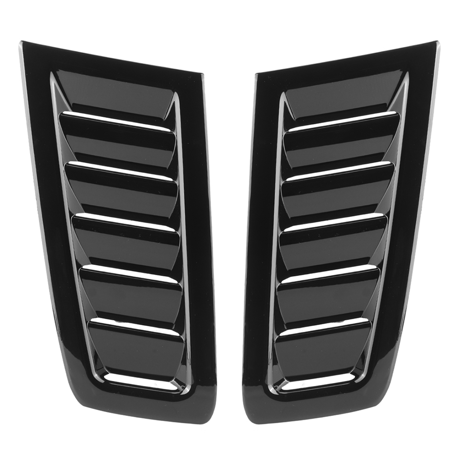 Abs-motorhaube Mit Modifiziertem Lufteinlass, Glänzend Schwarzes Zubehör Für Ford Focus Rs Mk2
