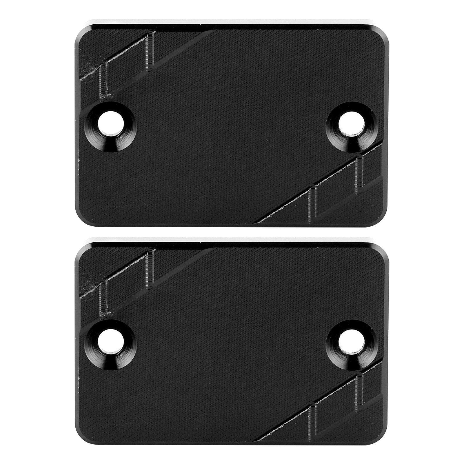 2 Stück Bremsflüssigkeitsbehälterdeckel Für Vorder- Und Hinterrad, Schwarz, Kompatibel Mit Honda Cb300f, Cbr500r, Cb500f Und Cb500x