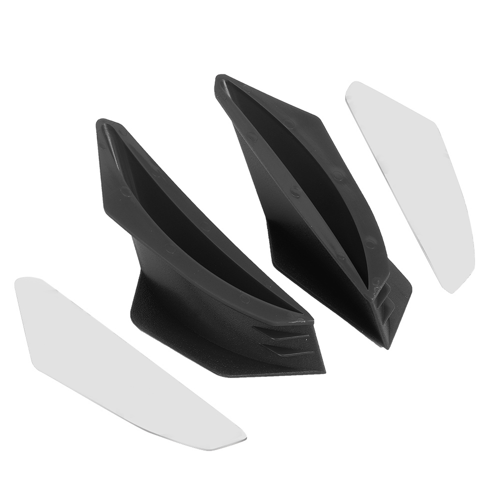 Aerodynamischer Motorradspoiler, Universelles Tuning-zubehör, Schwarz