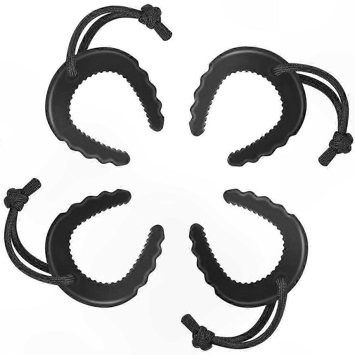 Schwarzer Taktischer Türstopper X4 Für Strafverfolgungsbehörden, Verstärkter Sicherheitskeil, Hochbelastbarer Notfall-türstopper, Professionelles Einbruchschutz-set.