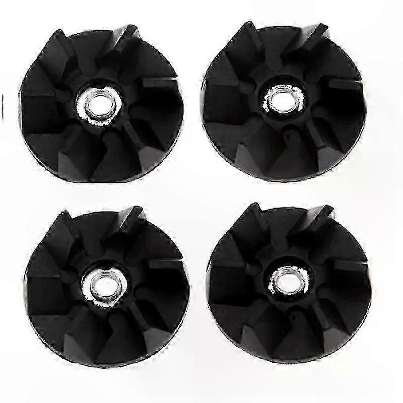 Set Mit 4 Schwarzen Gummikupplungen Für Küchenmixer, Ersatzteile Kompatibel Mit Smoothie-mixern
