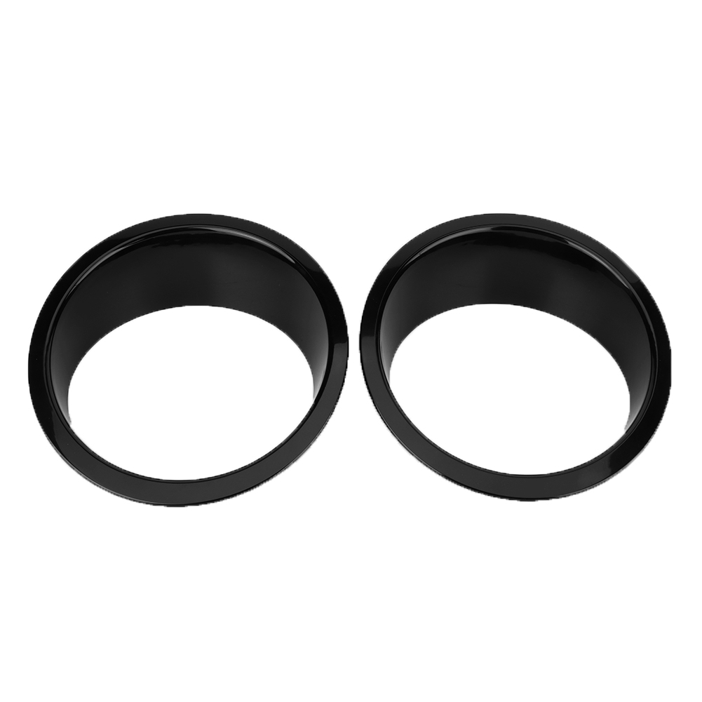 Frontstoßstange Für Jeep Wrangler 2007–2017 – Schwarze Scheinwerferblende, Zwei Scheinwerferabdeckungen