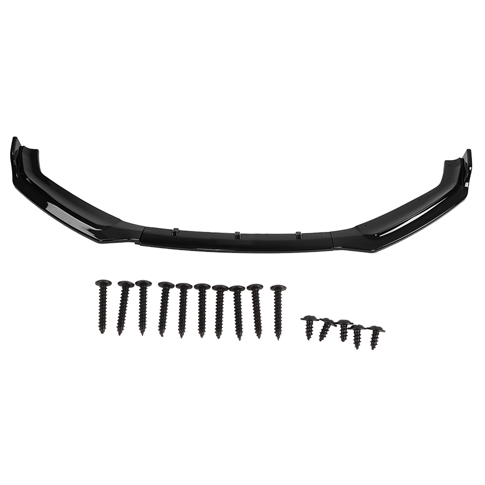 Frontstoßstangenspoiler Canardlippe Splitter Karosserieteil Für A5 B9 17-18 Glänzend Schwarz