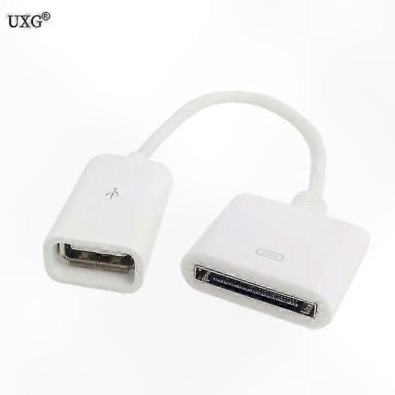Usb 2.0-buchse Auf 30-polige Buchse Adapterkabel, Schwarz, 10 Cm, Zum Laden Und Zur Datenübertragung, Für Dockingstation