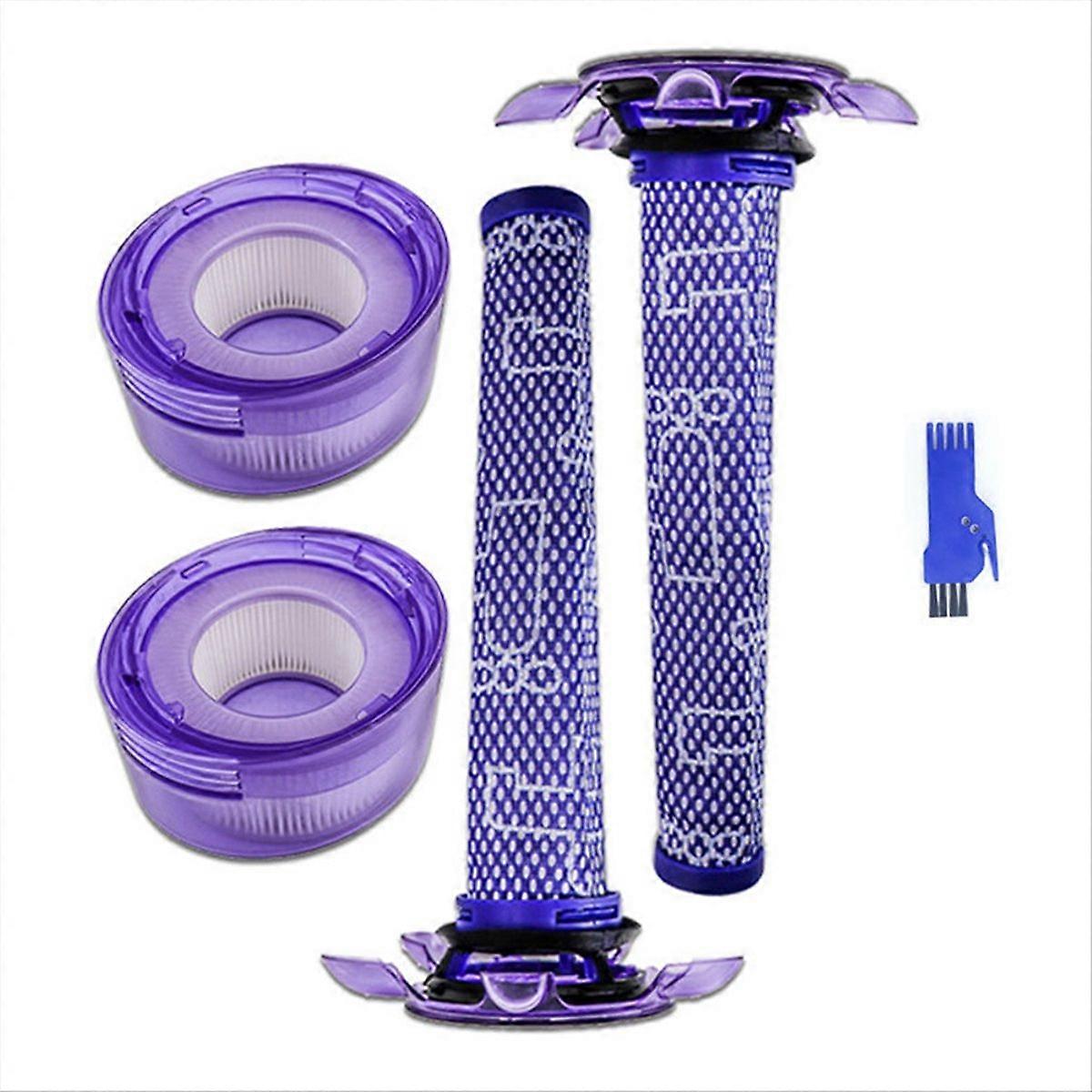 Ersatzfilter Für V8 Extra Und V8 Focus Staubsauger, Ideal Für Matratzen, Kompatibles Ersatzteil, Einfacher Austausch, Hohe Effizienz, 2er-packung, Schwarz.