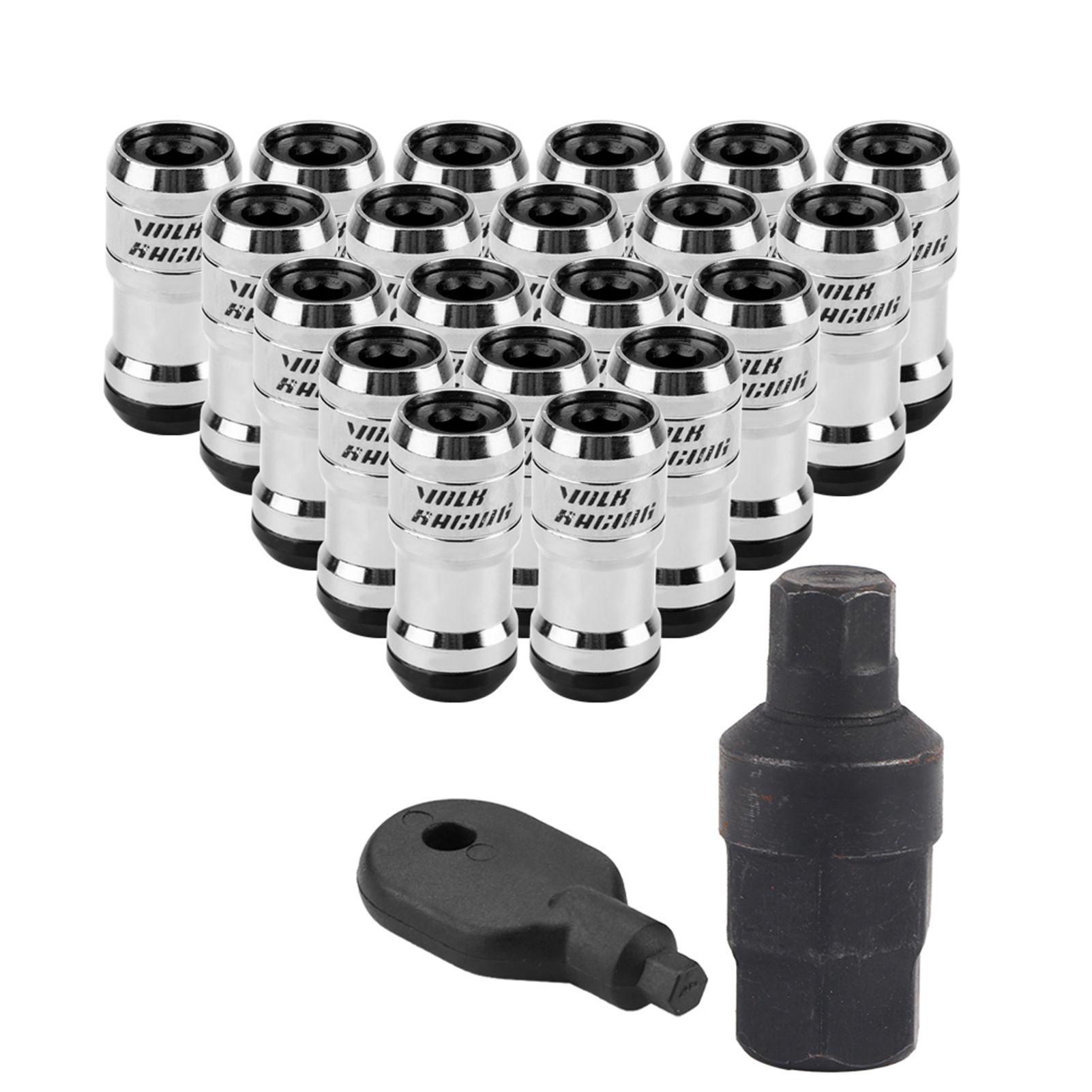 M12 X P1.5 Rennradmuttern In Schwarz Für Zubehörfelgen - Befestigungsschrauben Für Sportfelgen (4er-set)