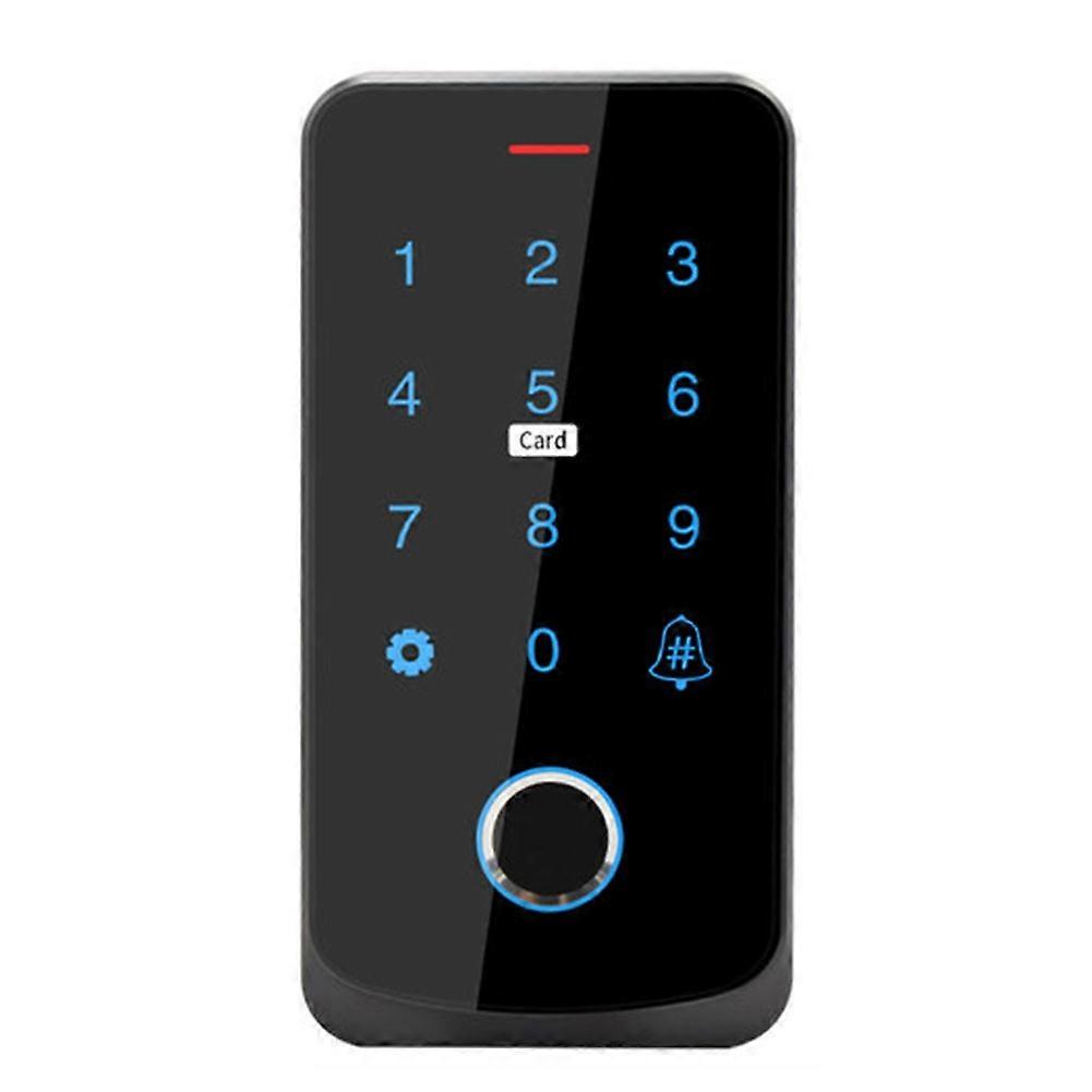 Schwarzes Bluetooth-tastenfeld Zur Türzugangskontrolle, Tuya-kompatibel, Drahtlose Fernbedienung, Intelligentes Türschloss, Sicherheitssystem Für Zuhause