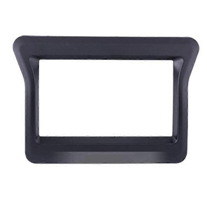 2-din-einbausatz Für Movano N400 (2010) – Autoradio-einbaublende Mit Rahmen, Kompatibel Mit Nutzfahrzeugen, Schwarz, Einfache Montage