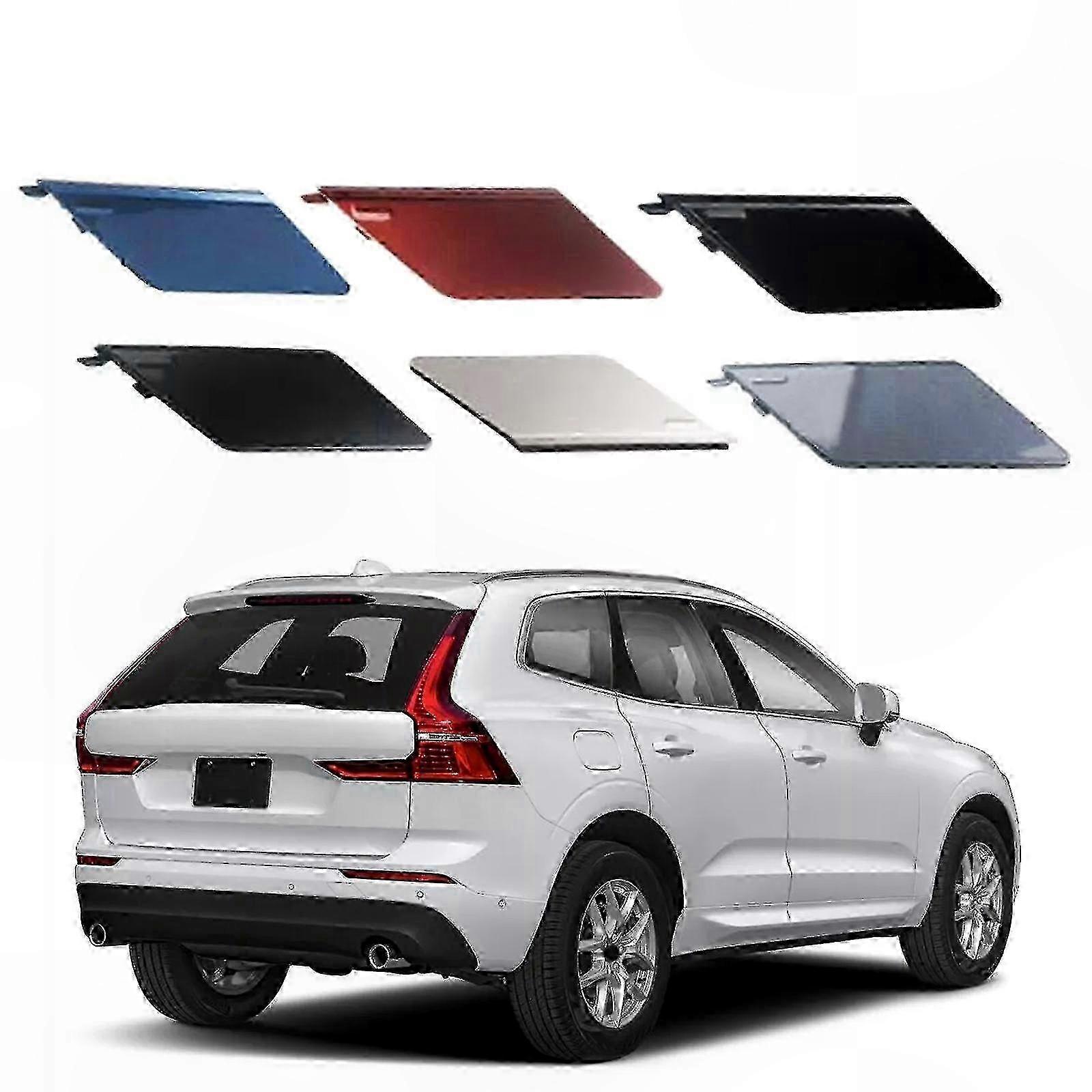 Abschlepphakenabdeckung Für Xc60 (2018–2023), Abdeckung Für Abschleppöse, Kompatibles Ersatzteil, Schwarzer Kunststoff, Außenzubehör