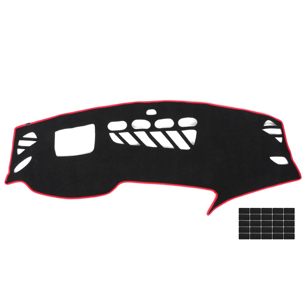 Blendschutzmatte Für Das Armaturenbrett Des Audi A7 (2009–2018), Instrumententafelschutz, Schwarzer Stoffbezug
