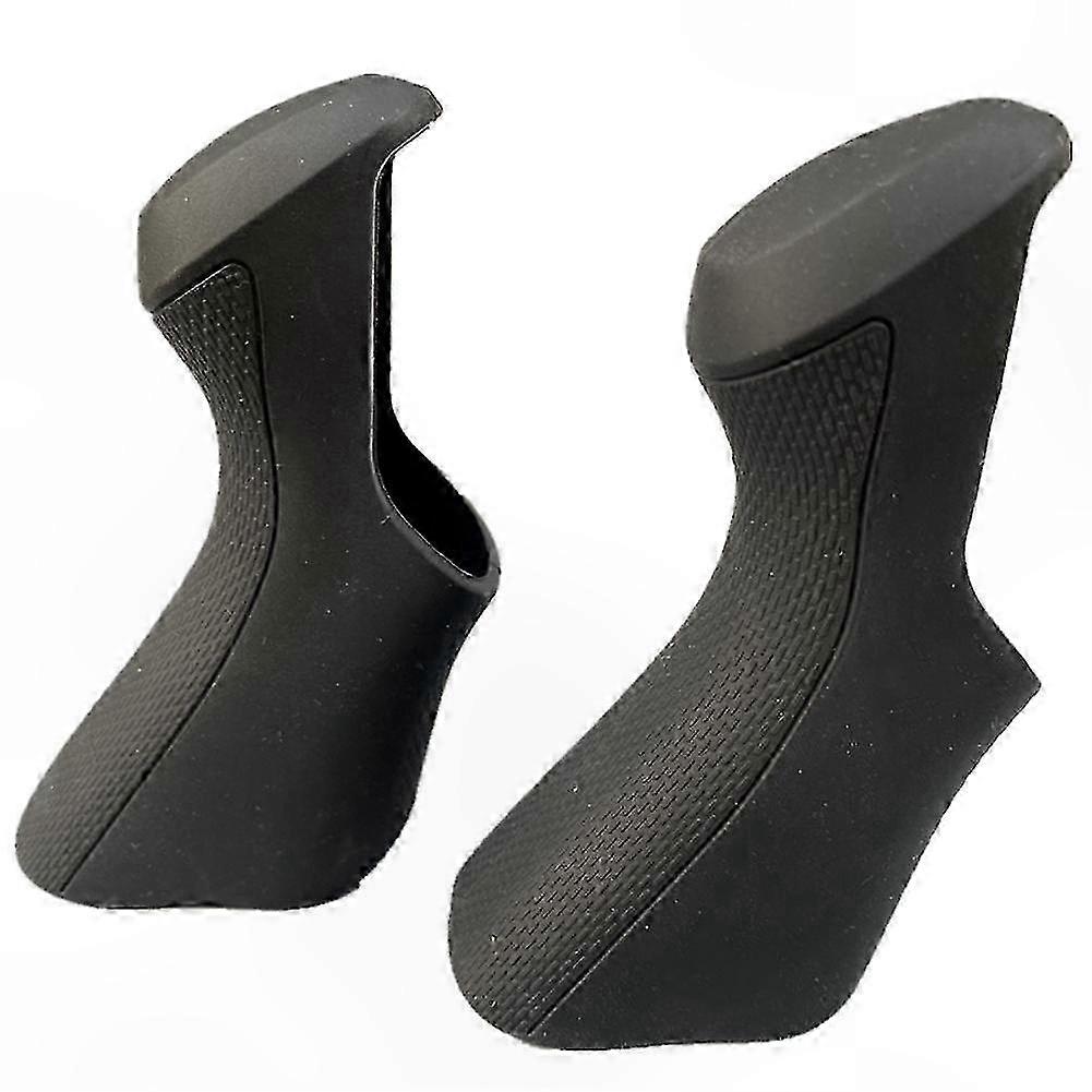Schwarze Silikon-bremshebelüberzüge Für Rennräder, Ergonomische Ersatzgriffe Für Bremsgriffgummis