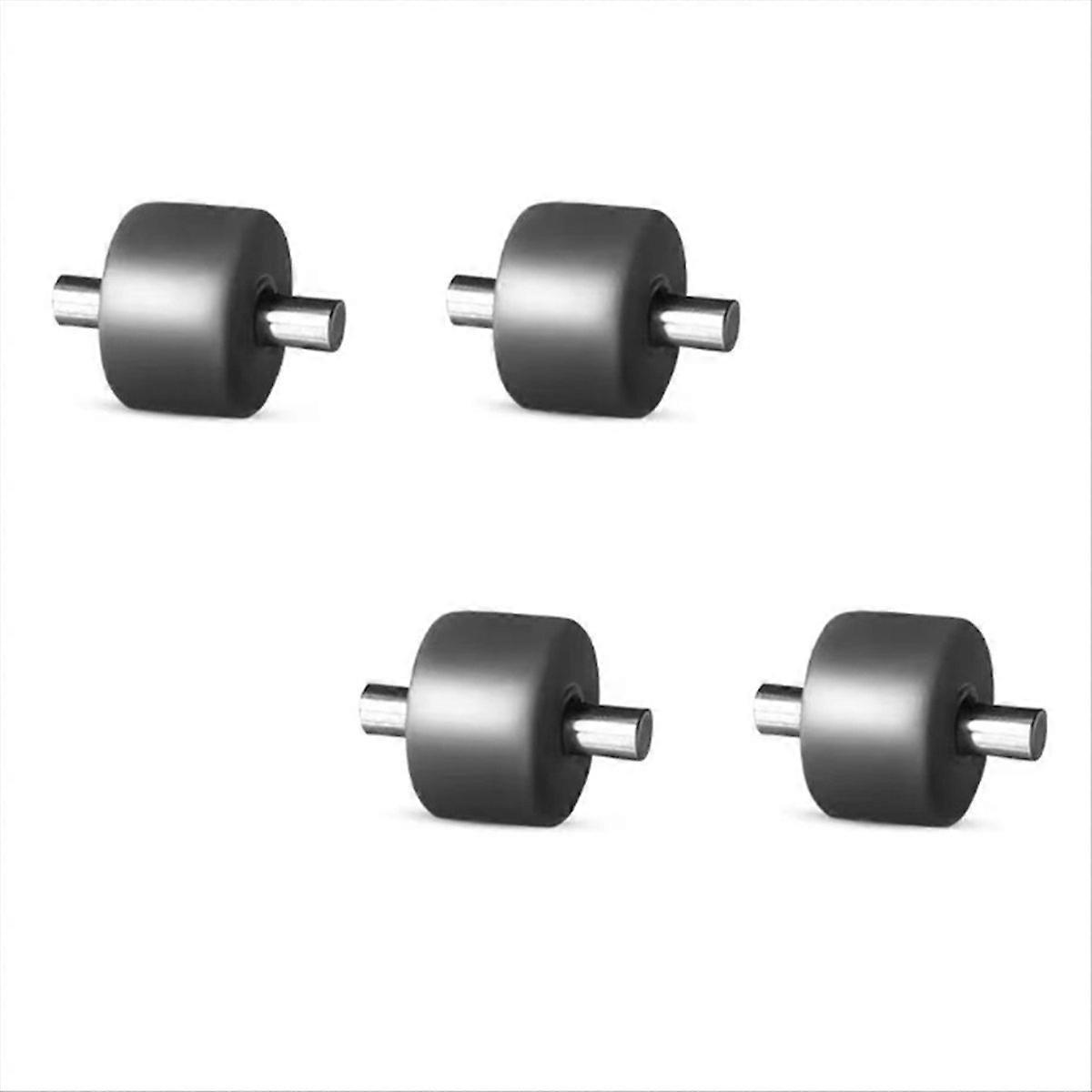 Ersatzräder Für Den Bodenstaubsauger For Floor One - Set Mit 2 Ersatzrädern, Kompatibel Mit Bodenstaubsaugern, Ersatzteile, Farbe: Schwarz.